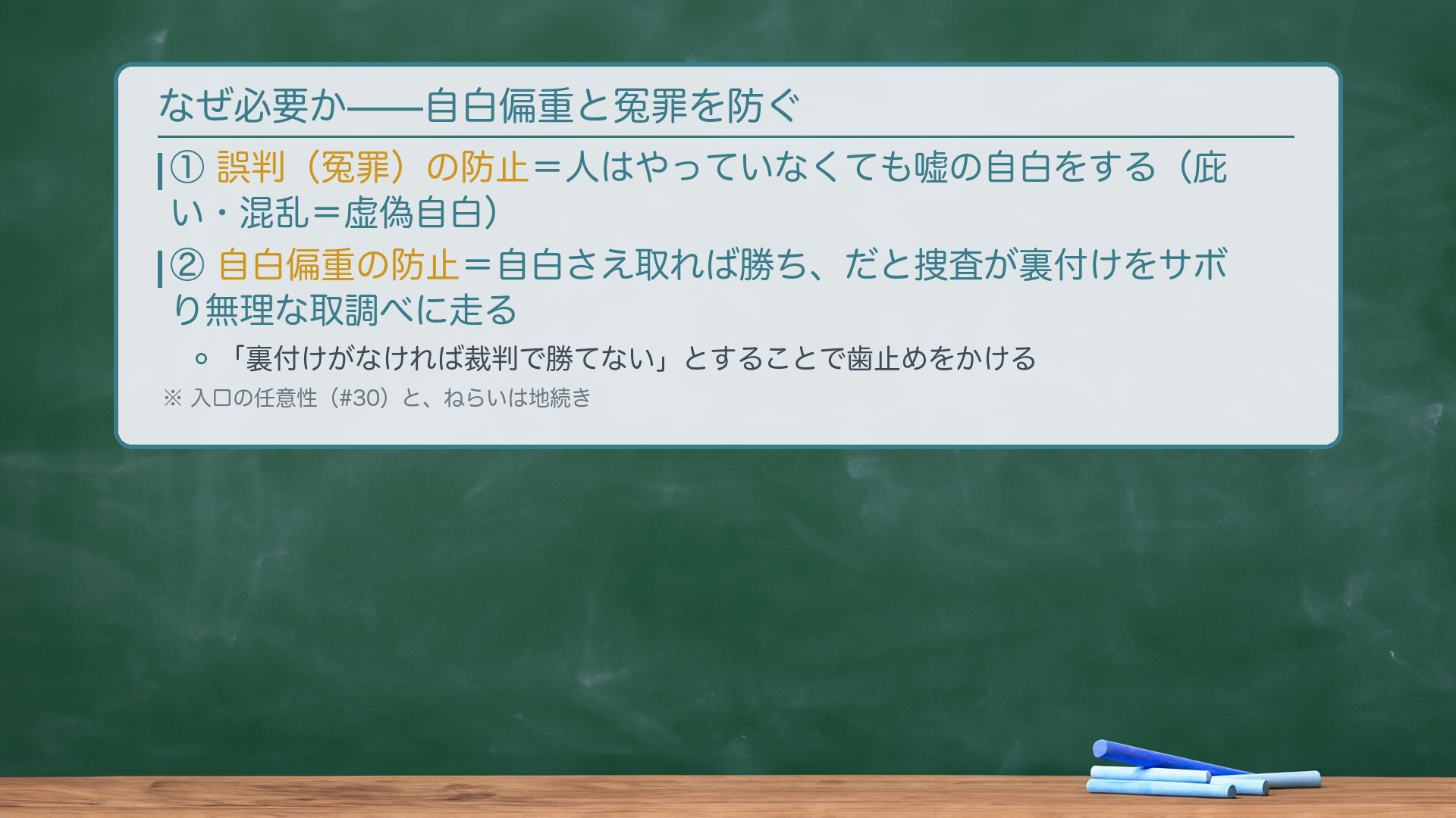 補強法則・共犯者の自白 — ゼロから司法試験