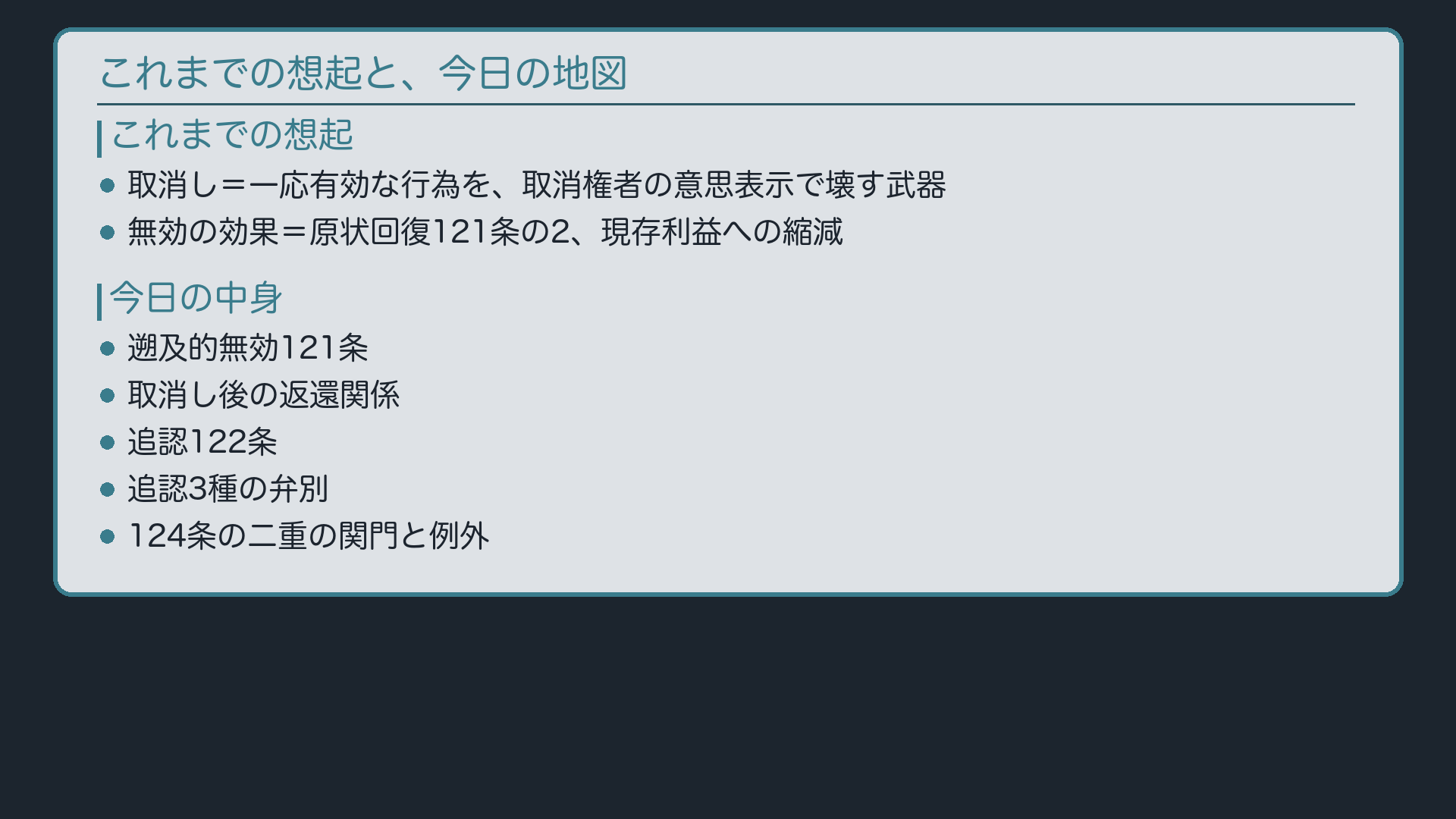 これまでの想起と今日の地図