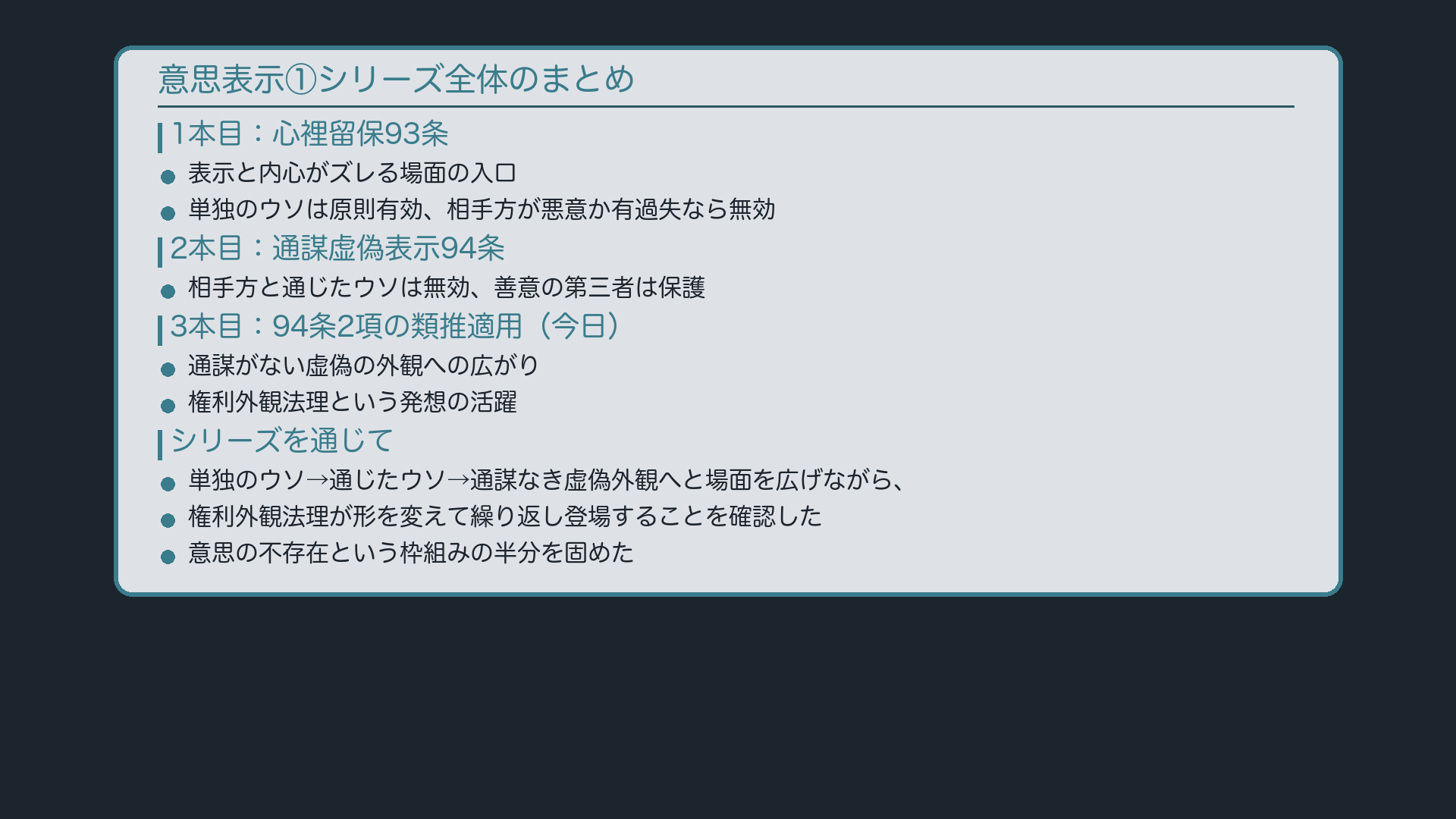 シリーズ全体まとめボード